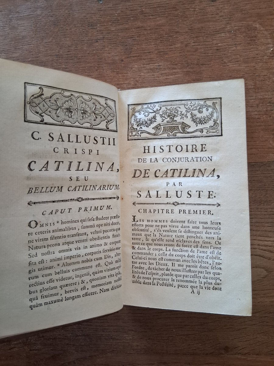 Translation Of Sallust By J. H. Dotteville / 1782-photo-2