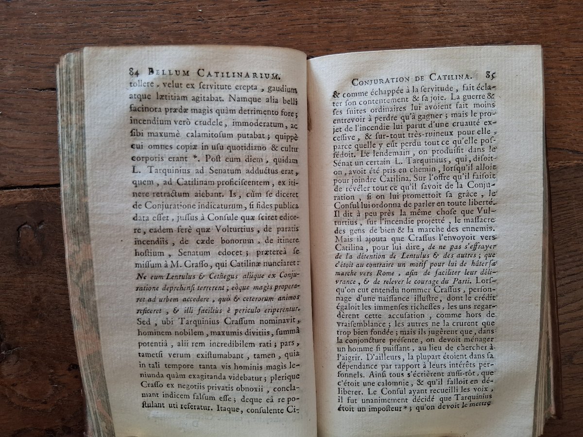 Translation Of Sallust By J. H. Dotteville / 1782-photo-3
