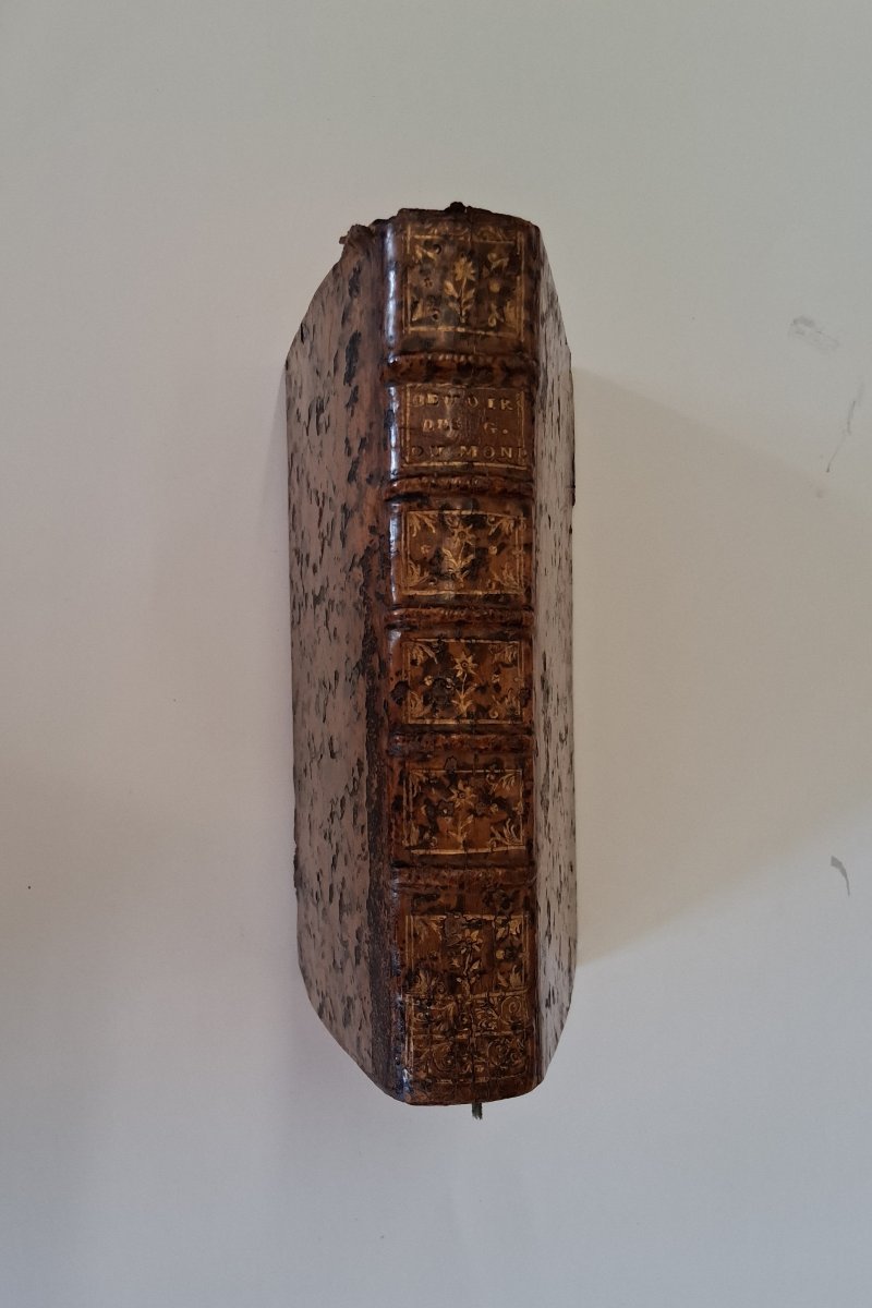 Traité des devoirs des gens du  monde et surtout des chefs de famille par Collet  / 1763 -photo-4