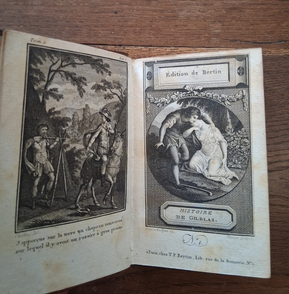 The Story Of Gil Blas De Santillane By Lesage    /   1798-photo-3