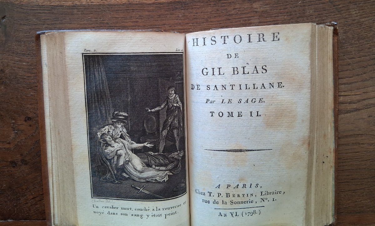 The Story Of Gil Blas De Santillane By Lesage    /   1798-photo-4