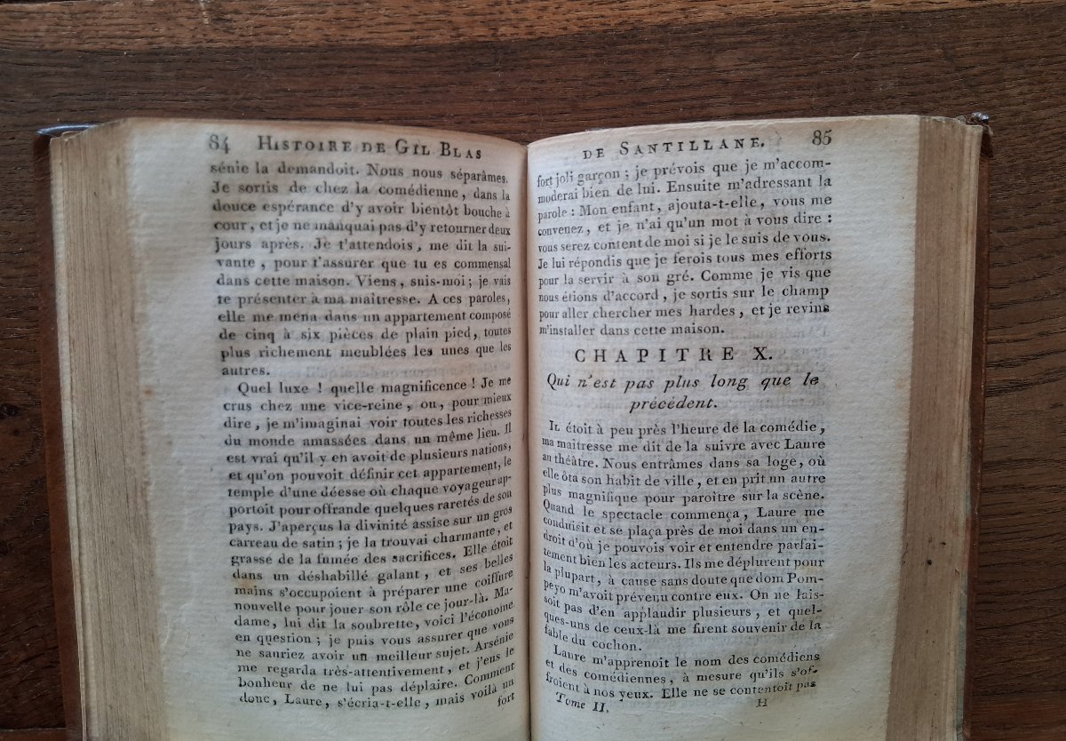 The Story Of Gil Blas De Santillane By Lesage    /   1798-photo-1