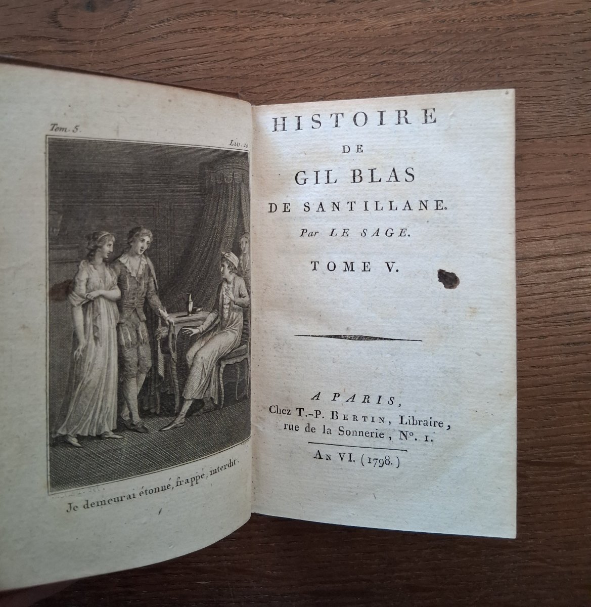 The Story Of Gil Blas De Santillane By Lesage    /   1798-photo-4