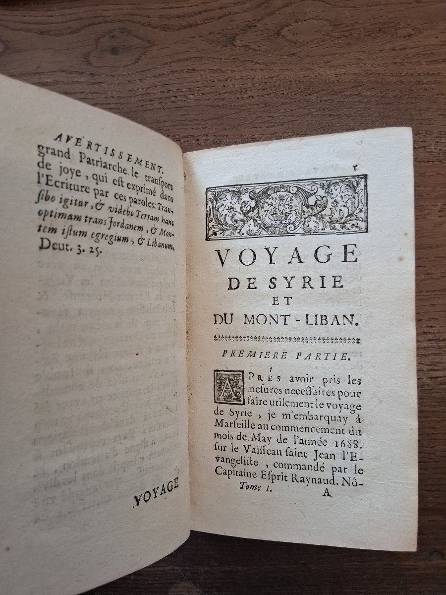 A Journey Through Syria And Mount Lebanon By De La Roque / 1722-photo-3