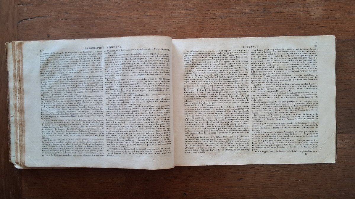 Nouvel Atlas portatif et élémentaire  par Lallemand / 1821-photo-3