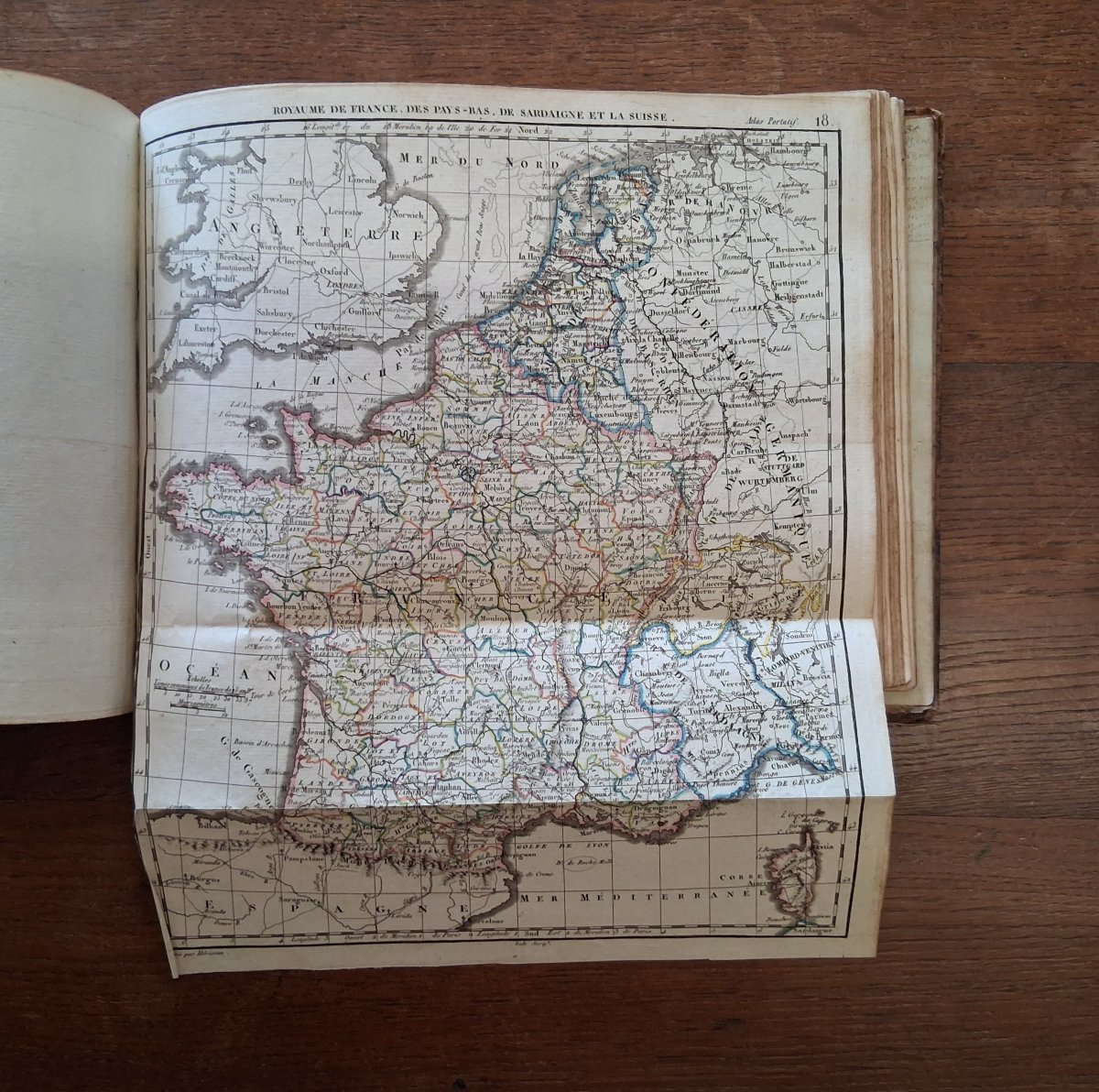 Nouvel Atlas portatif et élémentaire  par Lallemand / 1821-photo-3