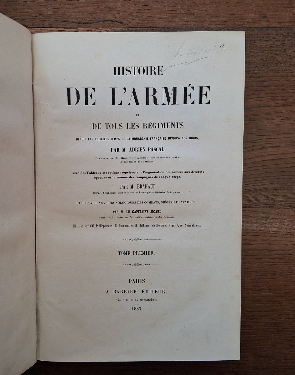 Histoire de l'armée et de tous les régiments  / 1847-photo-3