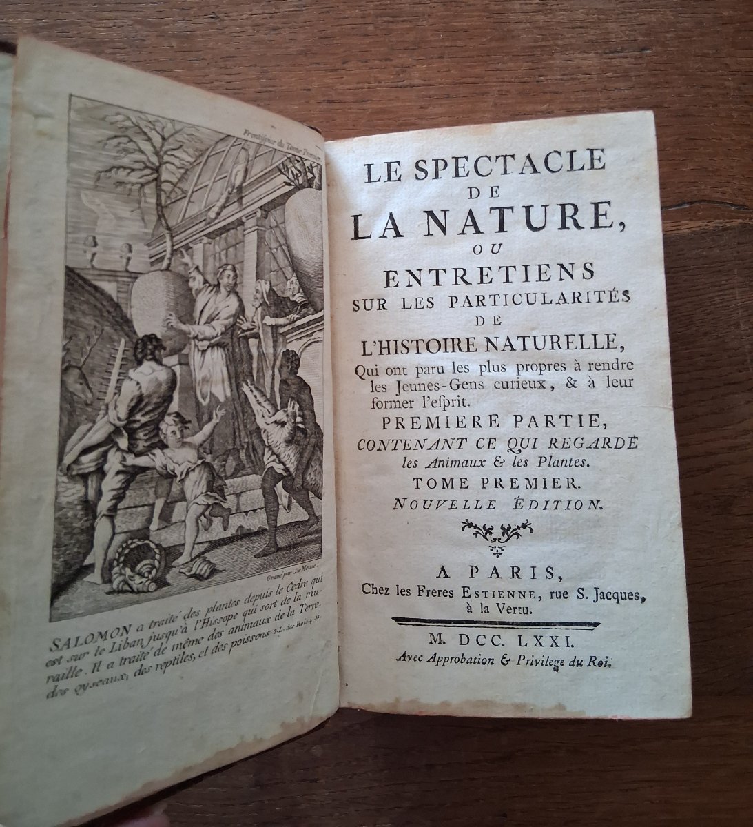 The Spectacle Of Nature By Pluche  Noël Antoine  /  1771-photo-2