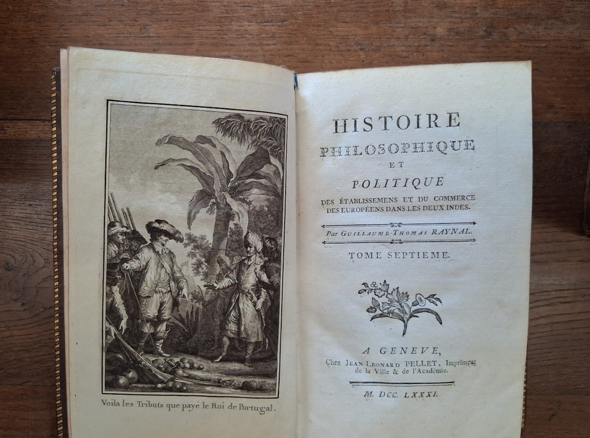 Philosophical And Political History  By Raynal   /  1781-photo-4