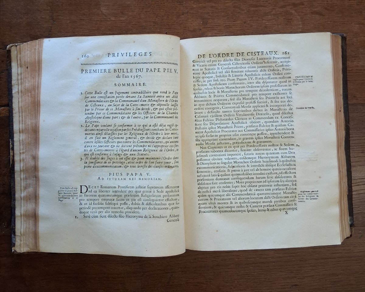 Privilèges de l'ordre de Cisteaux /  1713-photo-3