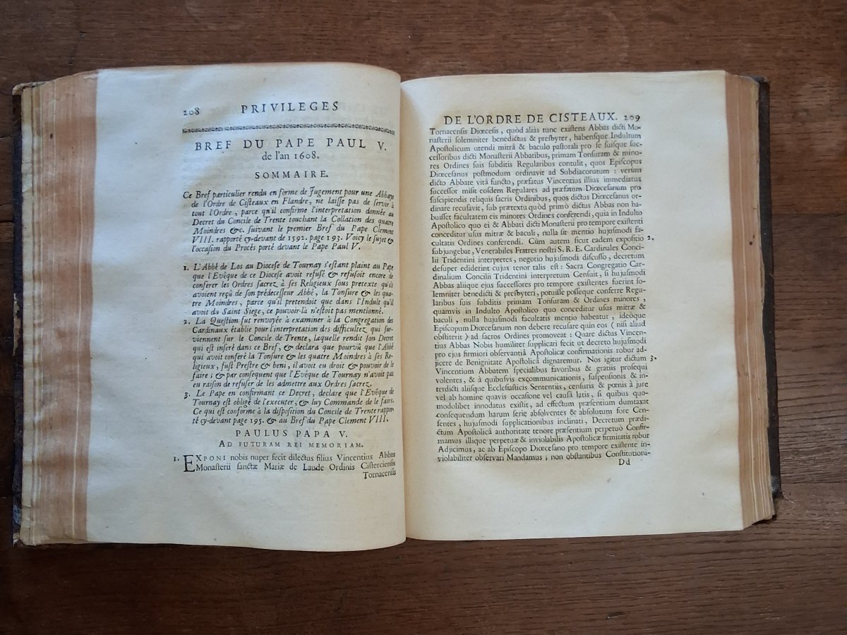 Privilèges de l'ordre de Cisteaux /  1713-photo-4