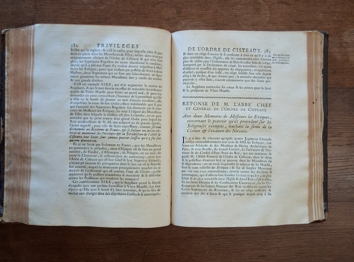 Privilèges de l'ordre de Cisteaux /  1713-photo-2