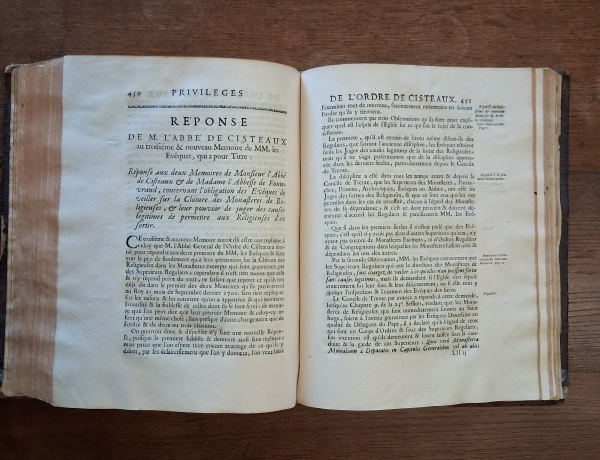 Privilèges de l'ordre de Cisteaux /  1713-photo-3