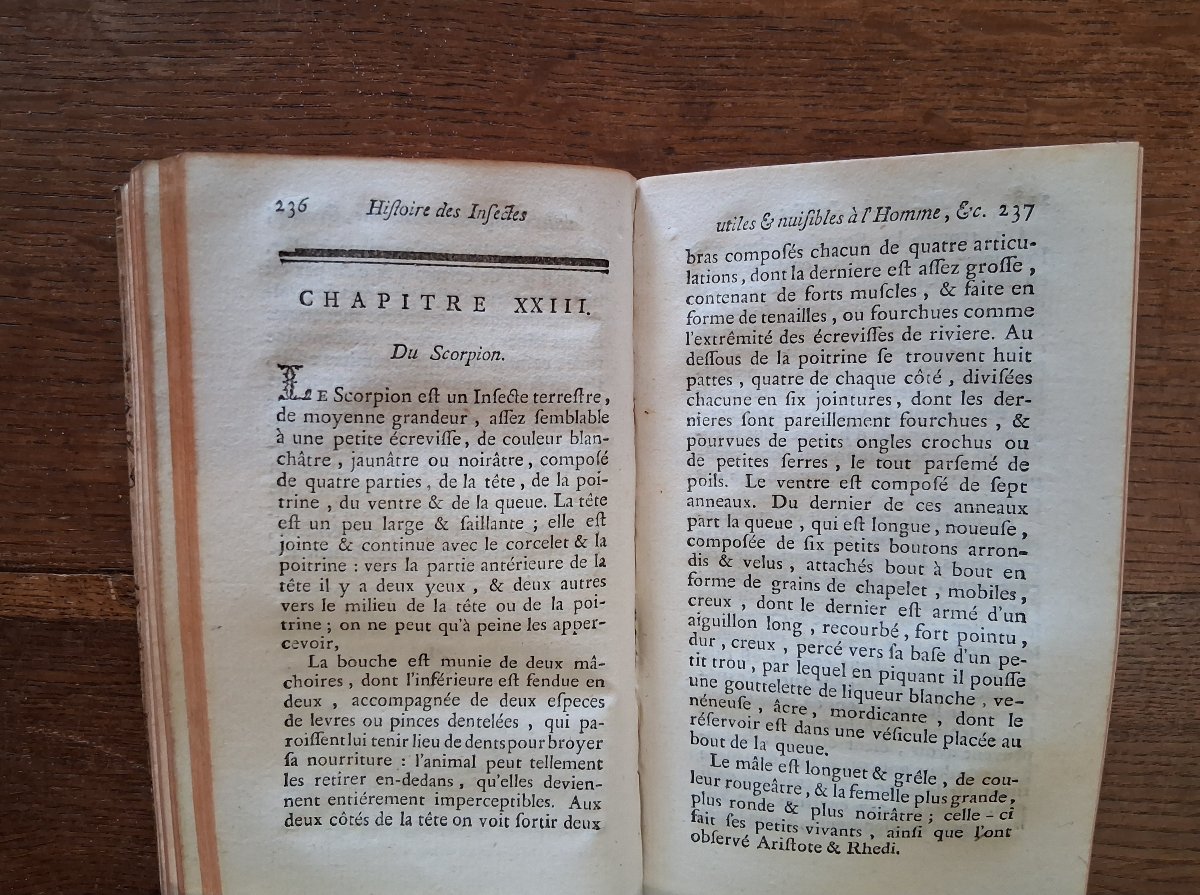 Histoire des insectes utiles et nuisibles   /  1782-photo-1