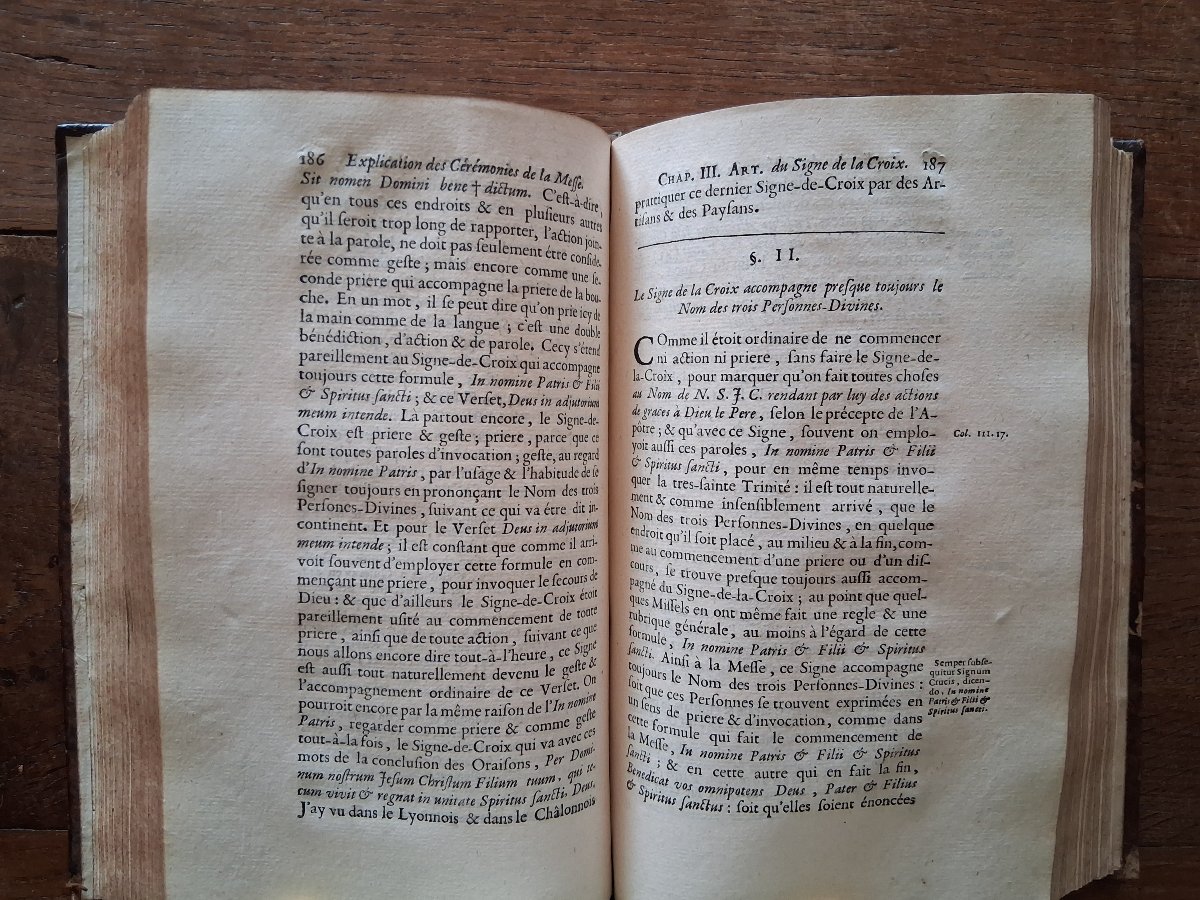 Explication simple , littérale et historique des cérémonies de l'église / 1706-photo-4