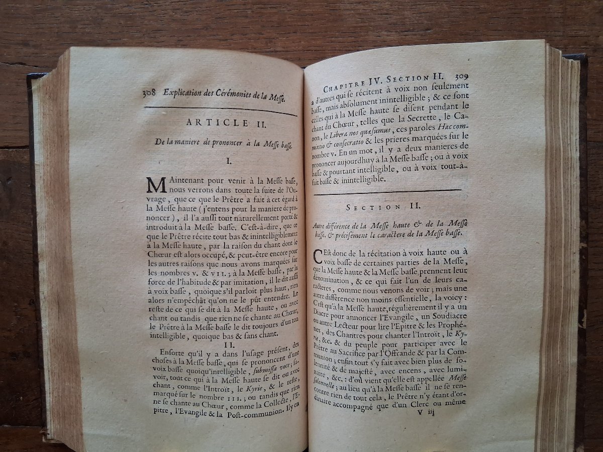 Explication simple , littérale et historique des cérémonies de l'église / 1706-photo-2