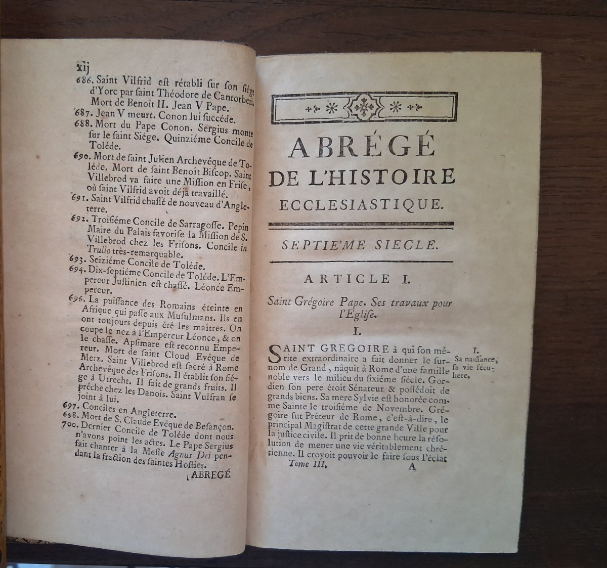Abrégé de l'histoire ecclésiastique  / 1752-photo-4