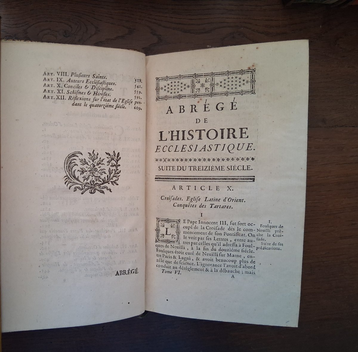 Abrégé de l'histoire ecclésiastique  / 1752-photo-3