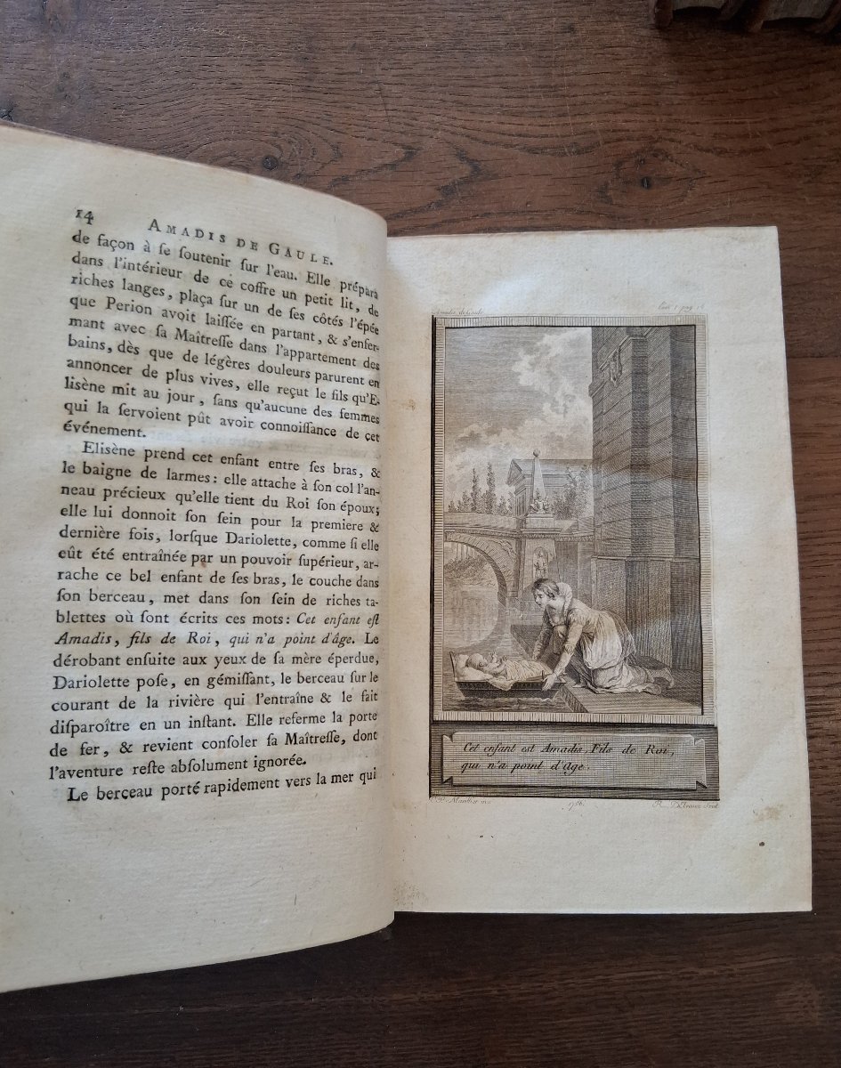 Oeuvres choisies de Comte de Tressan avec figures   /  1787-1789-photo-4