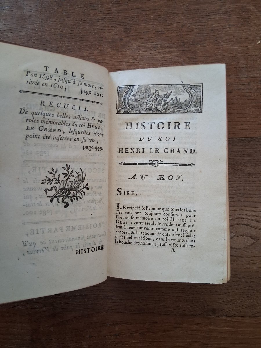 Histoire du roi Henri le Grand   /  1786-photo-2