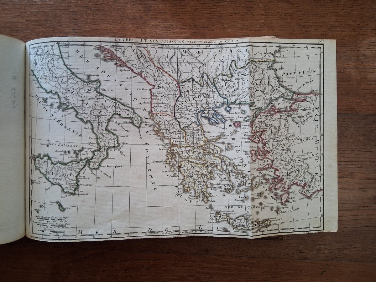 Nouvel Atlas portatif et élémentaire  par Lallemand / 1821-photo-2