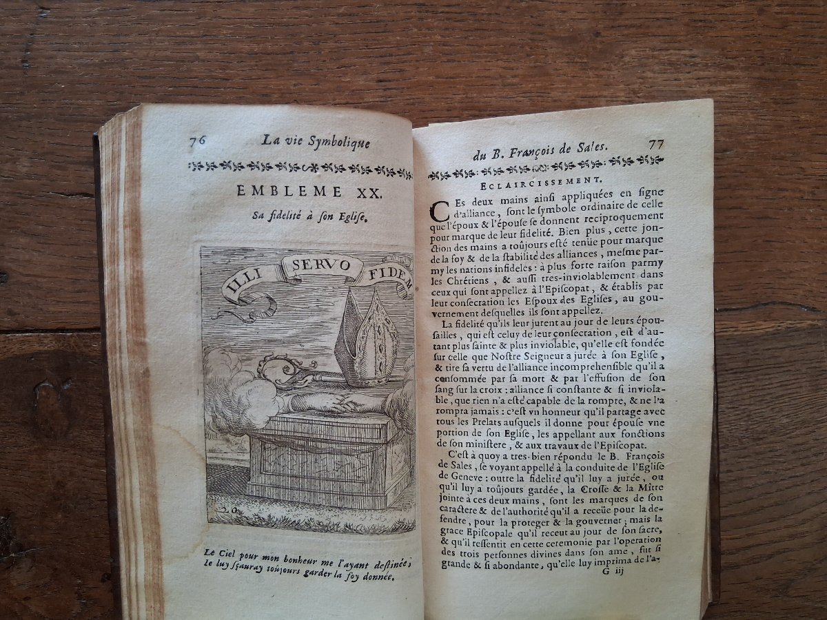 La vie symbolique de saint François de Sales  / 1672-photo-4