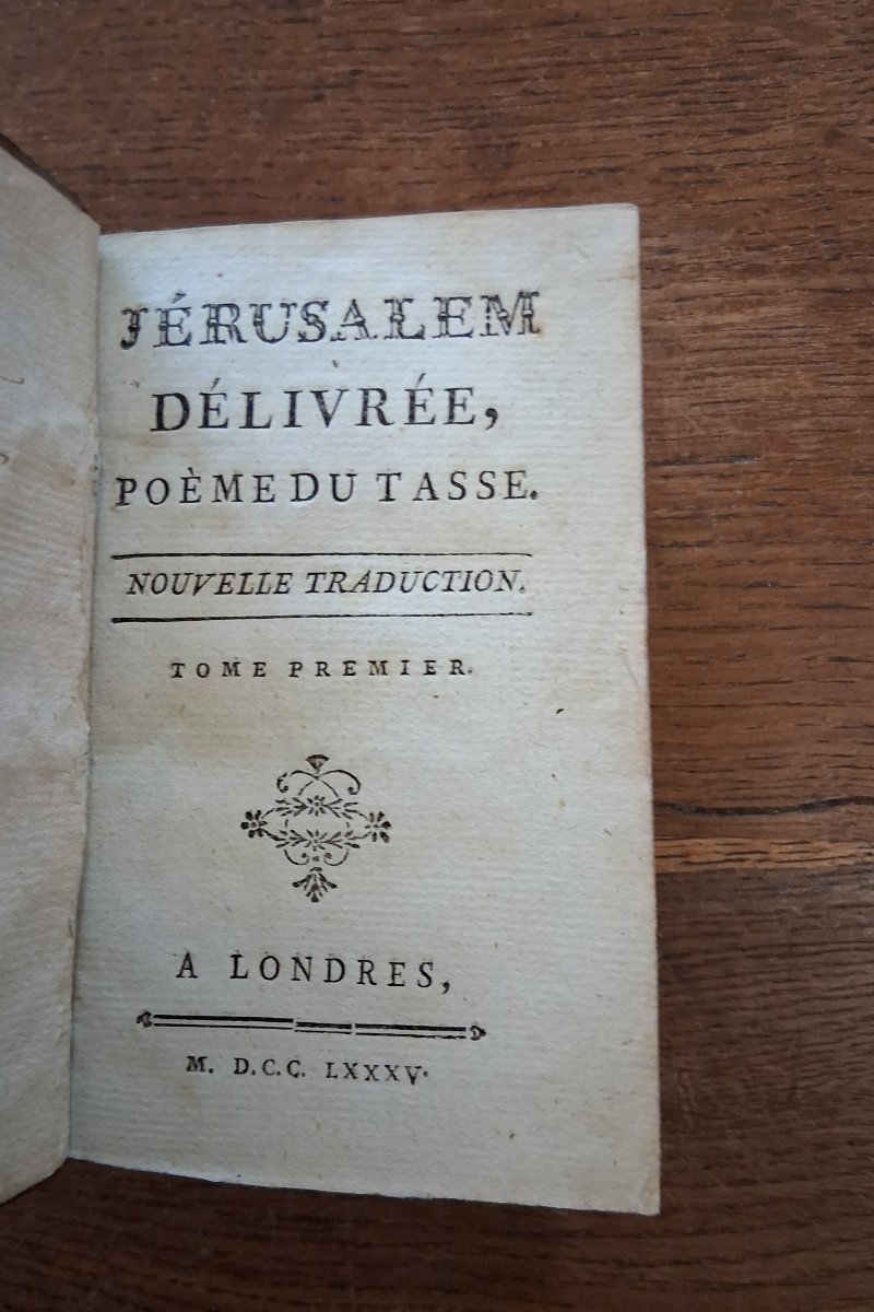 Jérusalem délivrée - Poème du Tasse  /  1785-photo-2