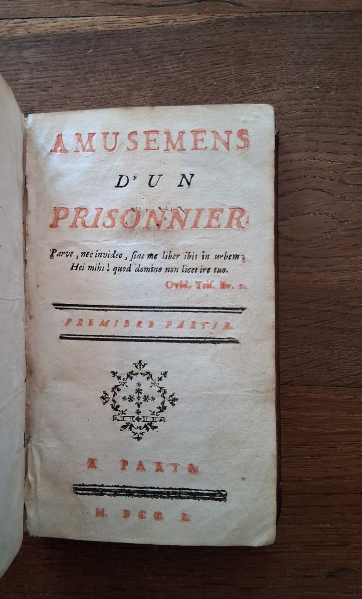 A Prisoner's Amusements / 1750