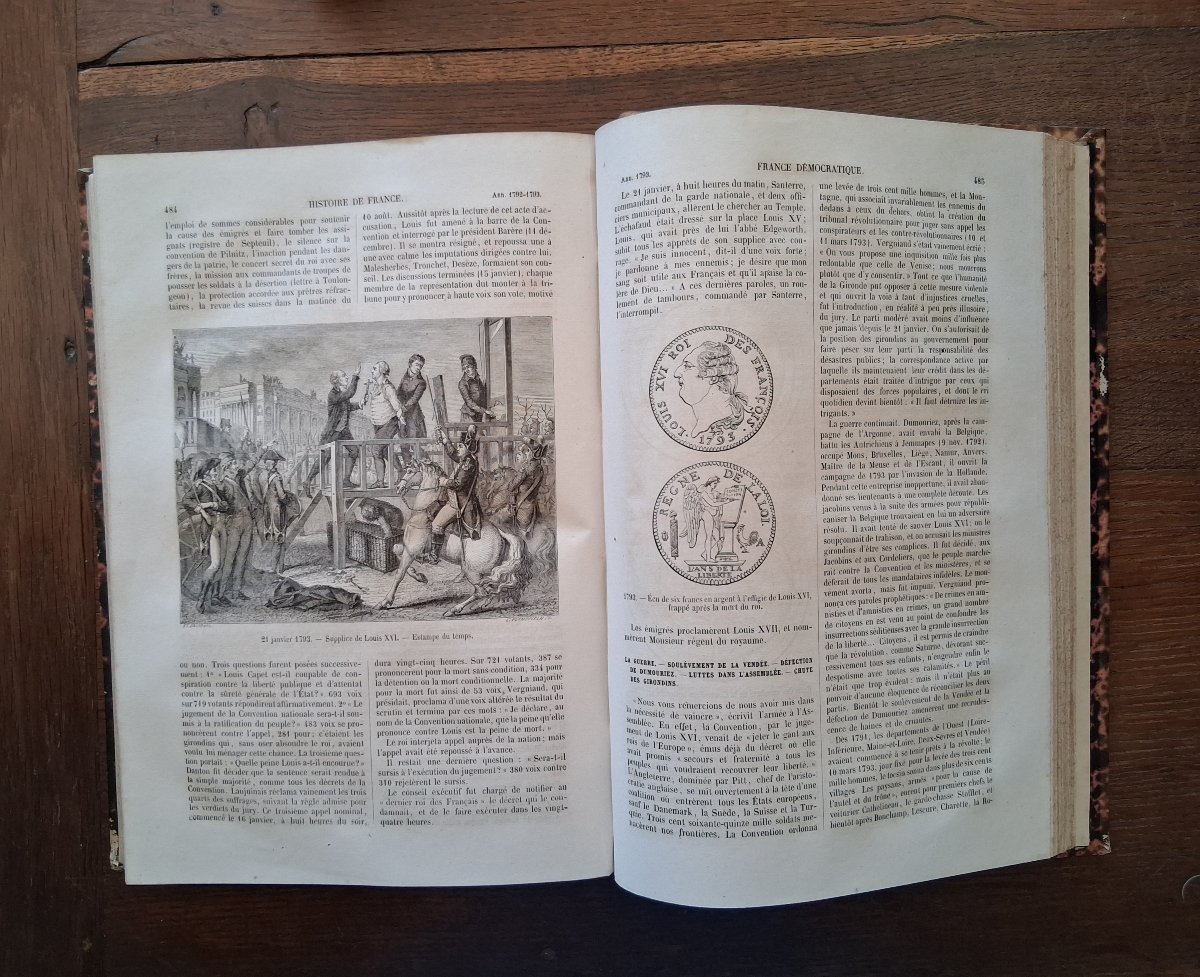Ensemble  de  6 livres d'histoire  /  1864-1865-photo-4