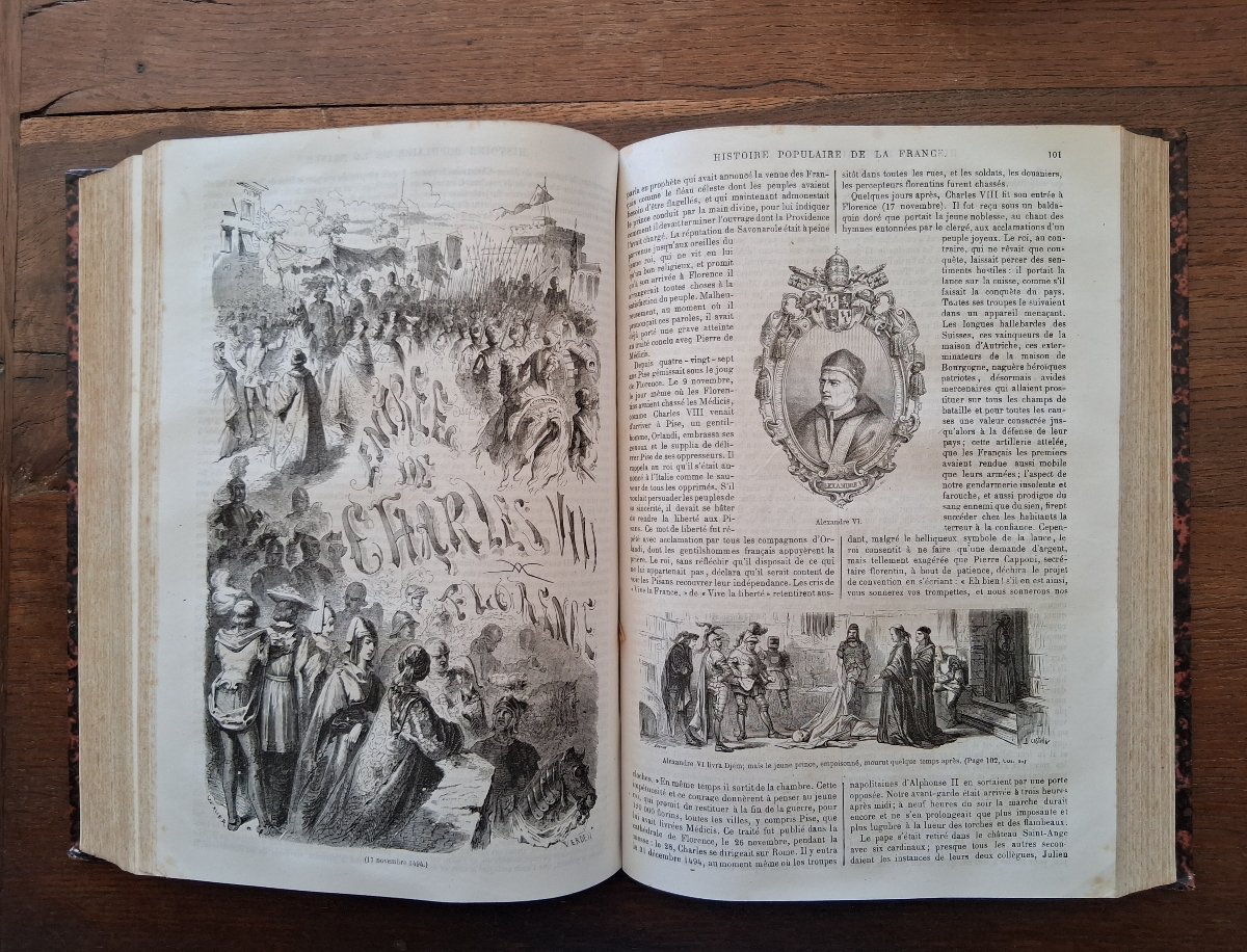 Ensemble  de  6 livres d'histoire  /  1864-1865-photo-5