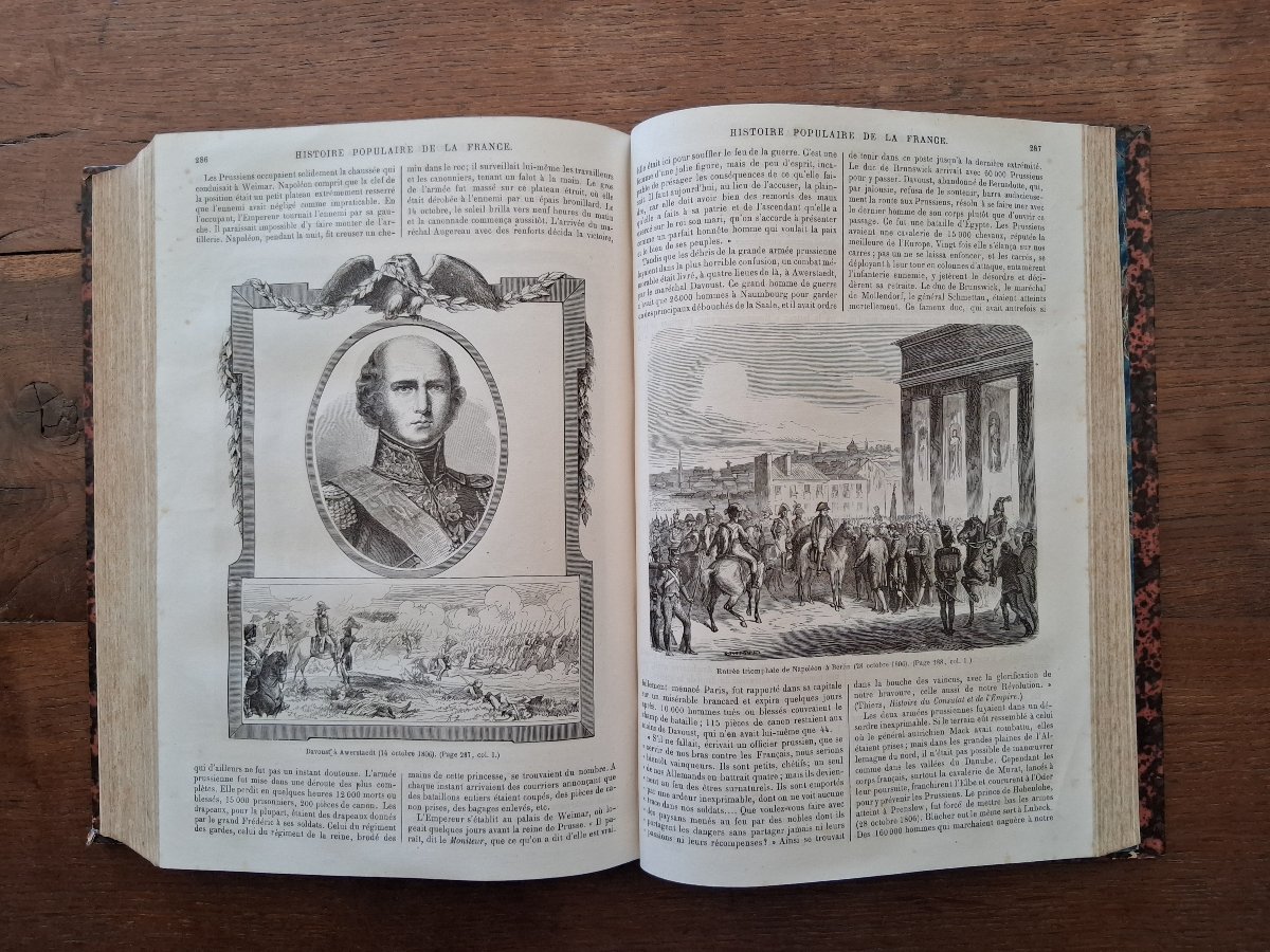 Ensemble  de  6 livres d'histoire  /  1864-1865-photo-6