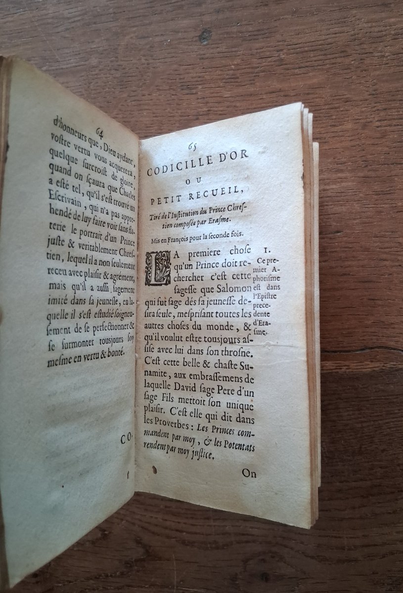Codicille d'or ou petit recueil  / 1665-photo-4
