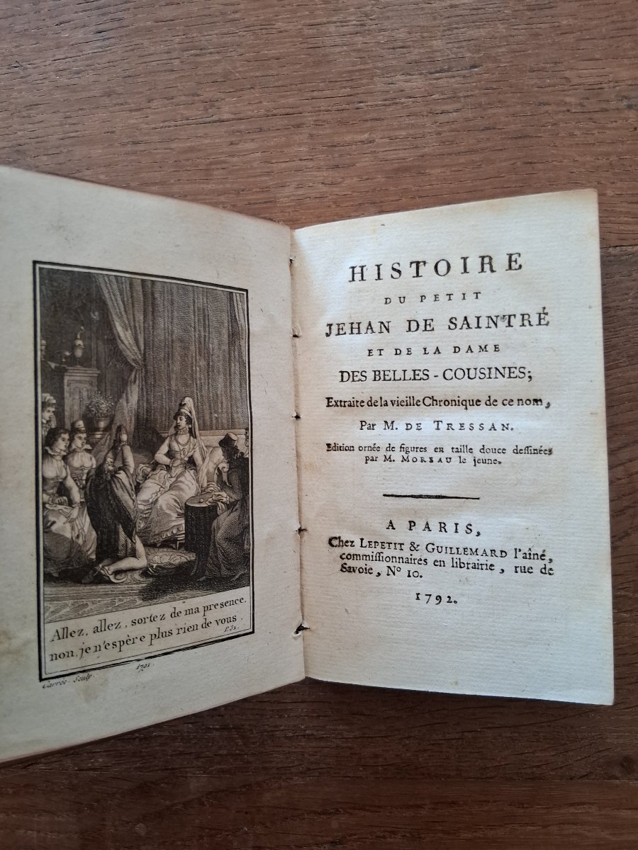 Histoire du petit Jehan de Saintré et de la Dame des belles-cousines / 1792