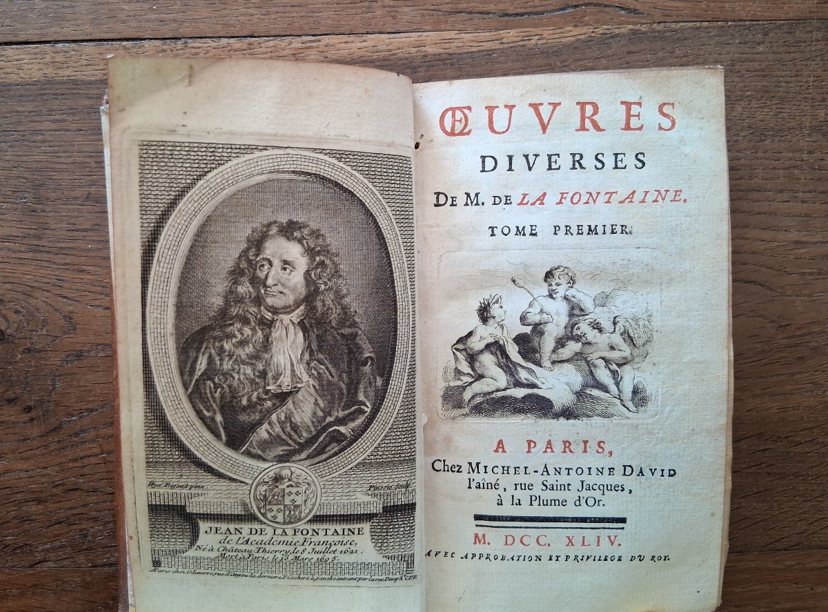 Various Works By La Fontaine  /  1744