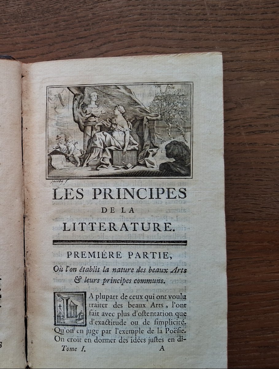 Cours de belles-lettres ou principe de  littérature   /  1755-photo-4