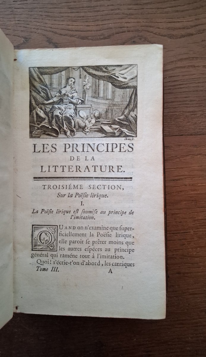 Cours de belles-lettres ou principe de  littérature   /  1755-photo-5