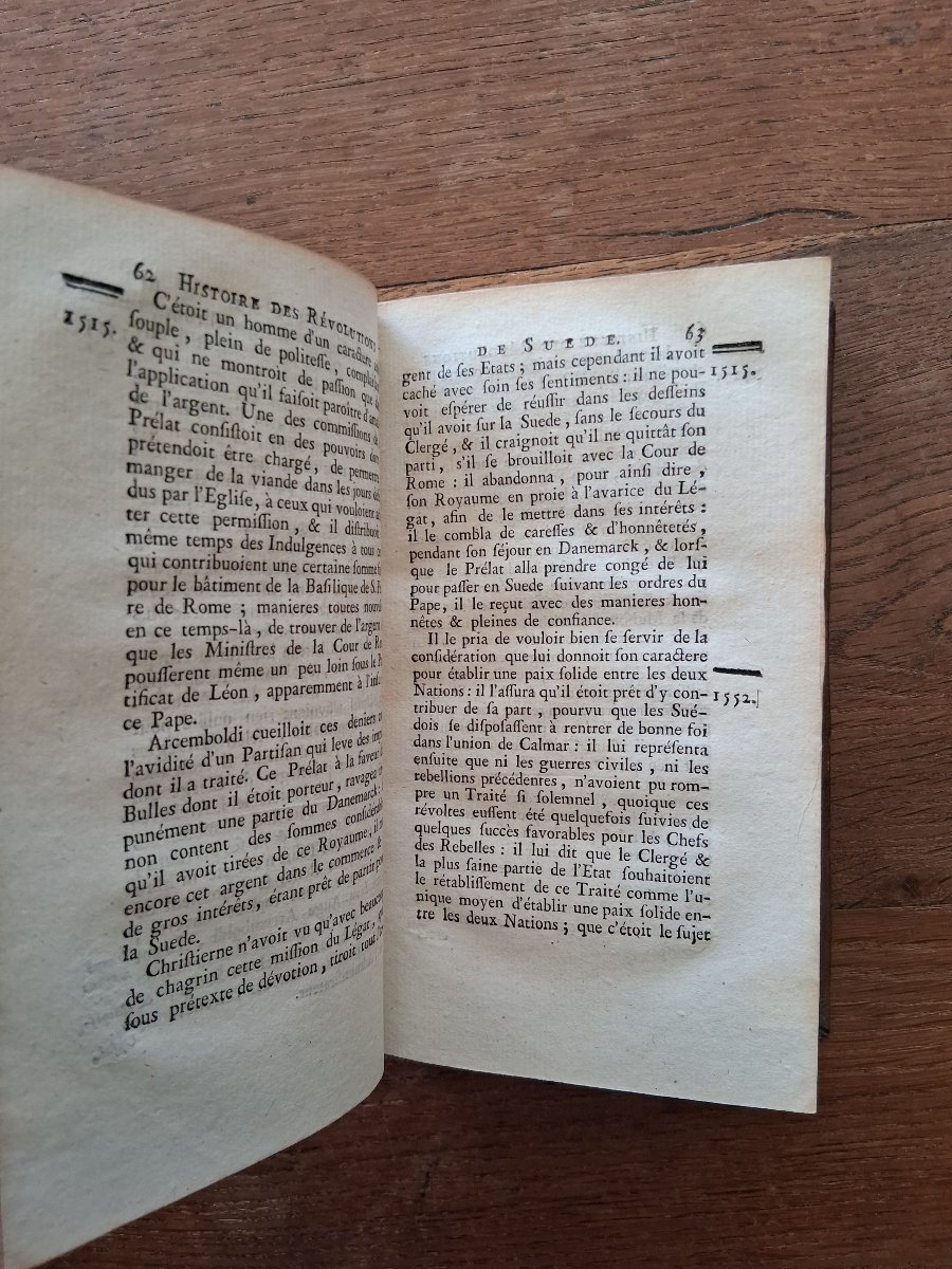 Histoires des révolutions de Suède  / 1772-photo-3