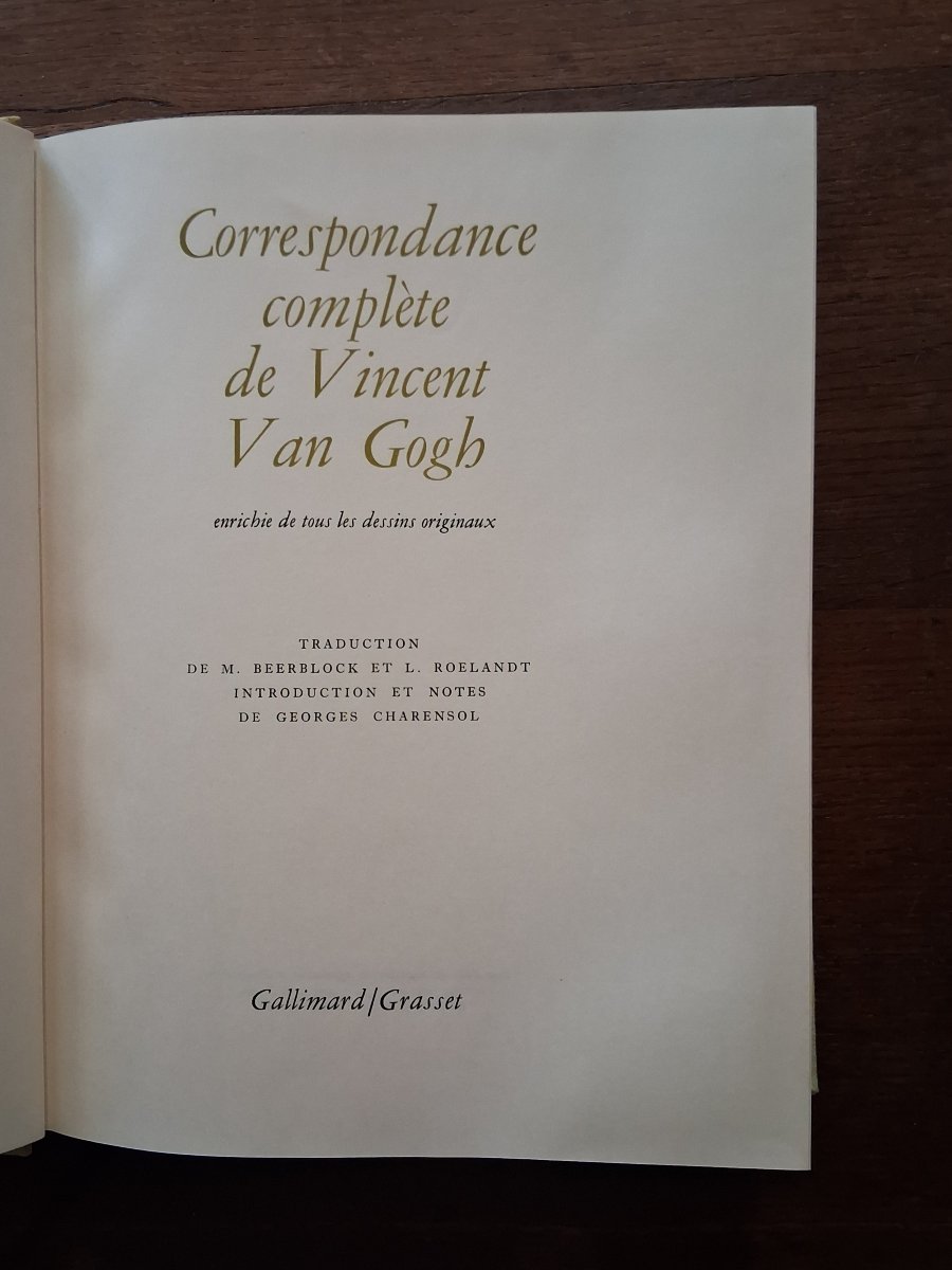 The Complete Letters Of Vincent Van Gogh / 1960-photo-2