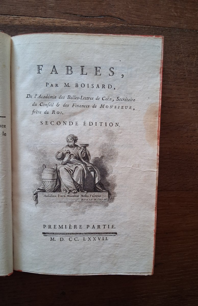 Fables  par Boisard  /1777