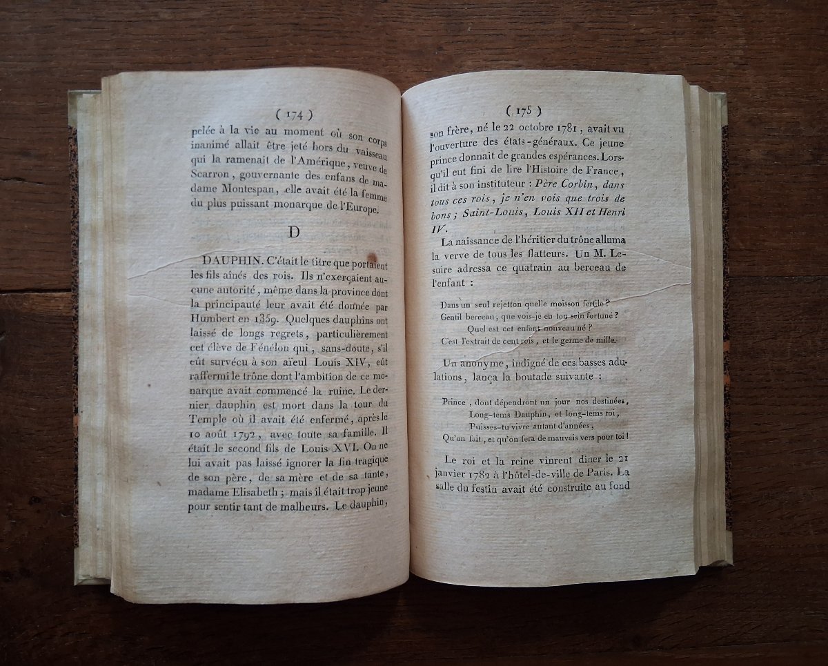Dictionnaire abrégé de la France monarchique  / 1802-photo-1