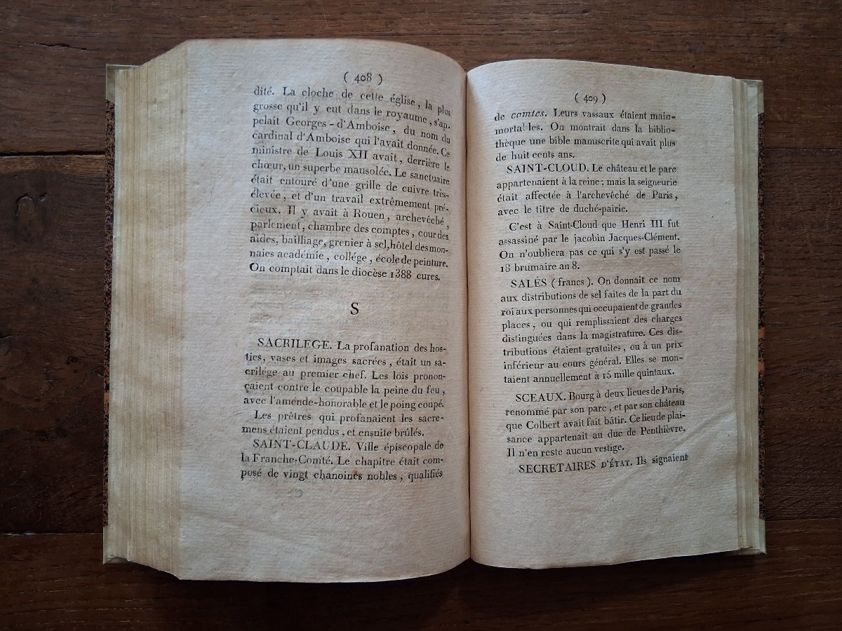 Dictionnaire abrégé de la France monarchique  / 1802-photo-4