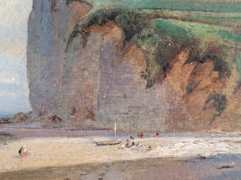 Edouard de Traz  /  Plage en Normandie -photo-3