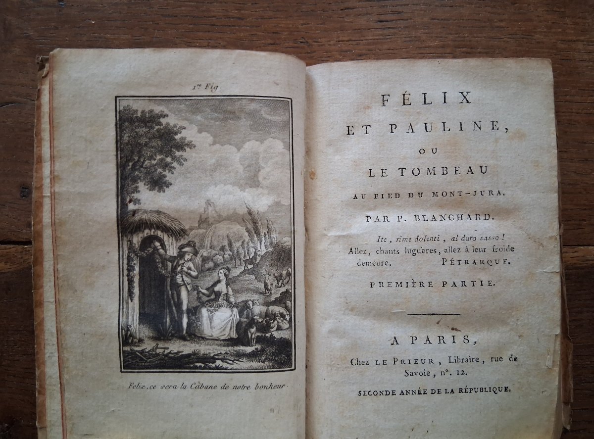 Ensemble de 8 livres /  XVII - XVIII - XIXème-photo-2