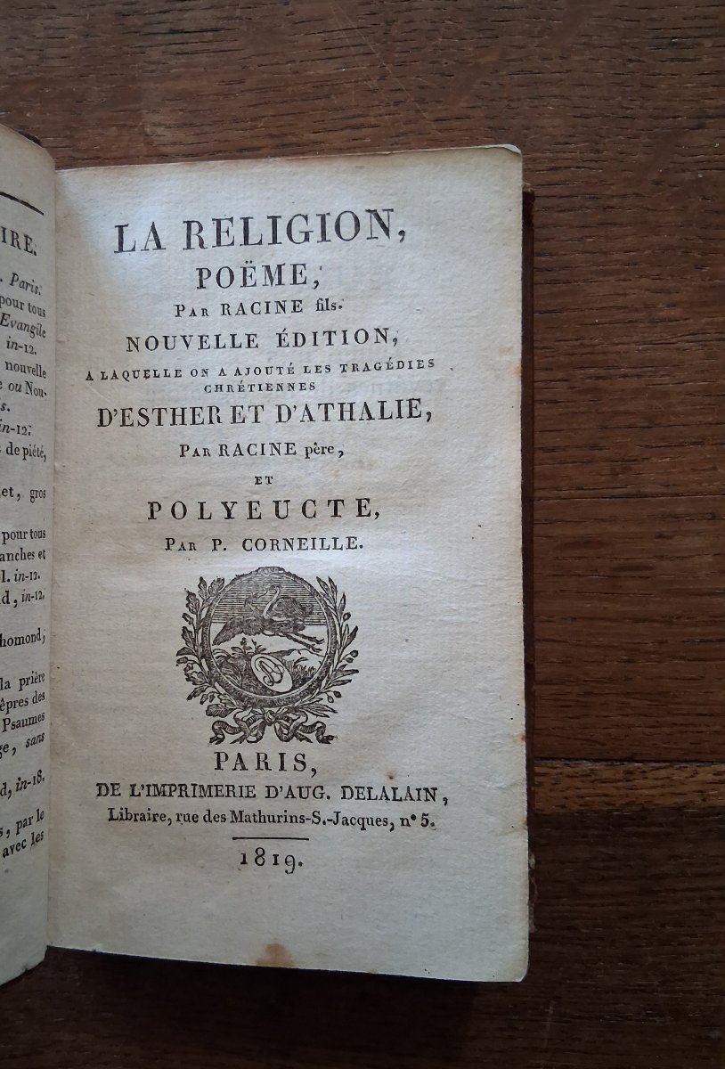 Ensemble de 8 livres /  XVII - XVIII - XIXème-photo-4