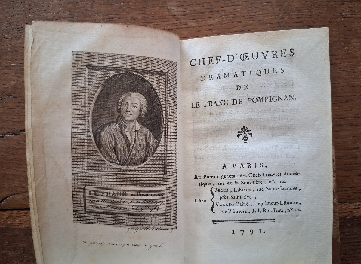 Ensemble de 8 livres /  XVII - XVIII - XIXème-photo-2