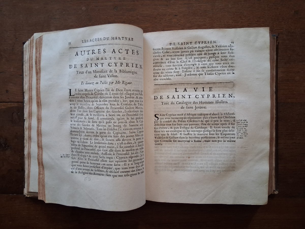 Les oeuvres de Saint Cyprien  / 1716-photo-1