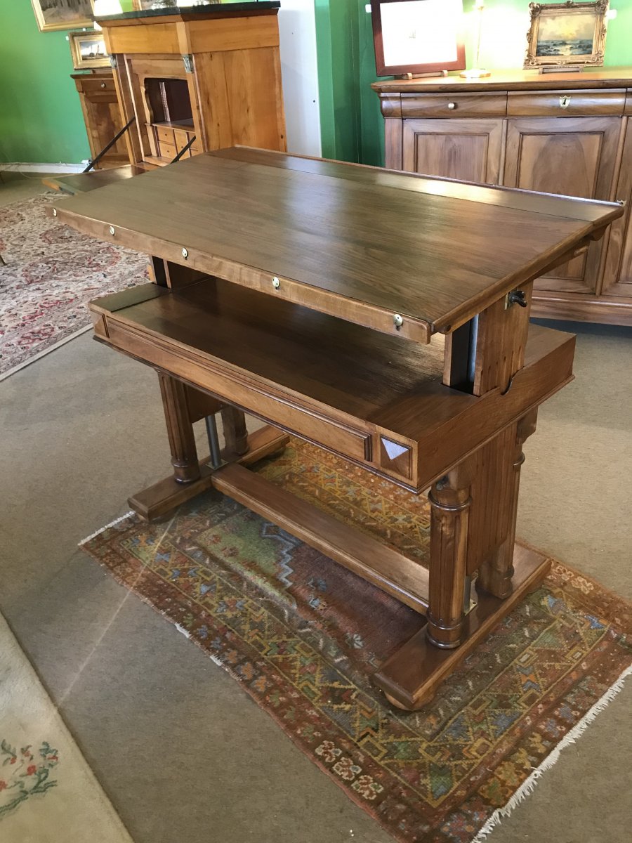 Walnut Architect's Table