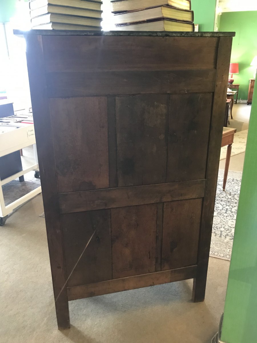 Directoire Period Walnut Chest Of Drawers-photo-2