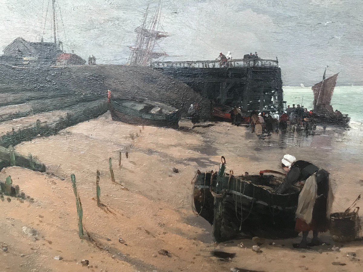 Mazzella Jean "the Port d'Etaples" (opal Coast)-photo-2