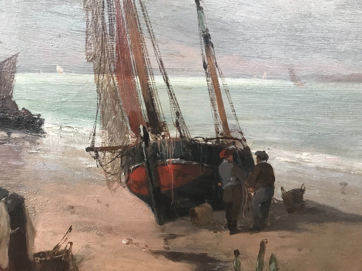 Mazzella Jean "the Port d'Etaples" (opal Coast)-photo-4